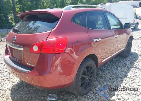 2011 Nissan Rogue Sv из США, поврежденный, VIN JN8AS5MV0BW314348